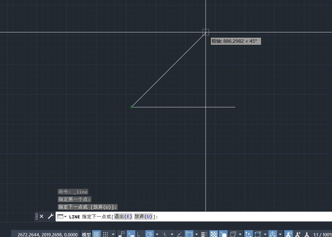 CAD的极轴追踪绿色辅助线没有了，怎么办？
