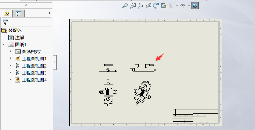已完成的SolidWorks工程图如何更换图纸大小？