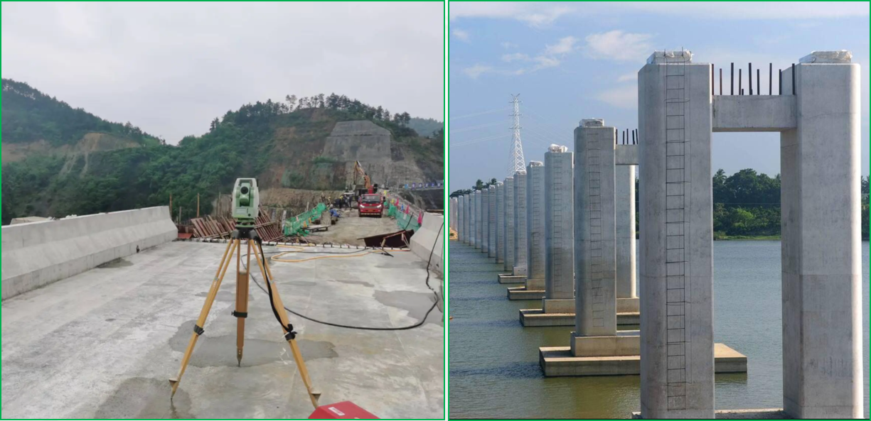 赛维板报|桥梁架设施工测量!